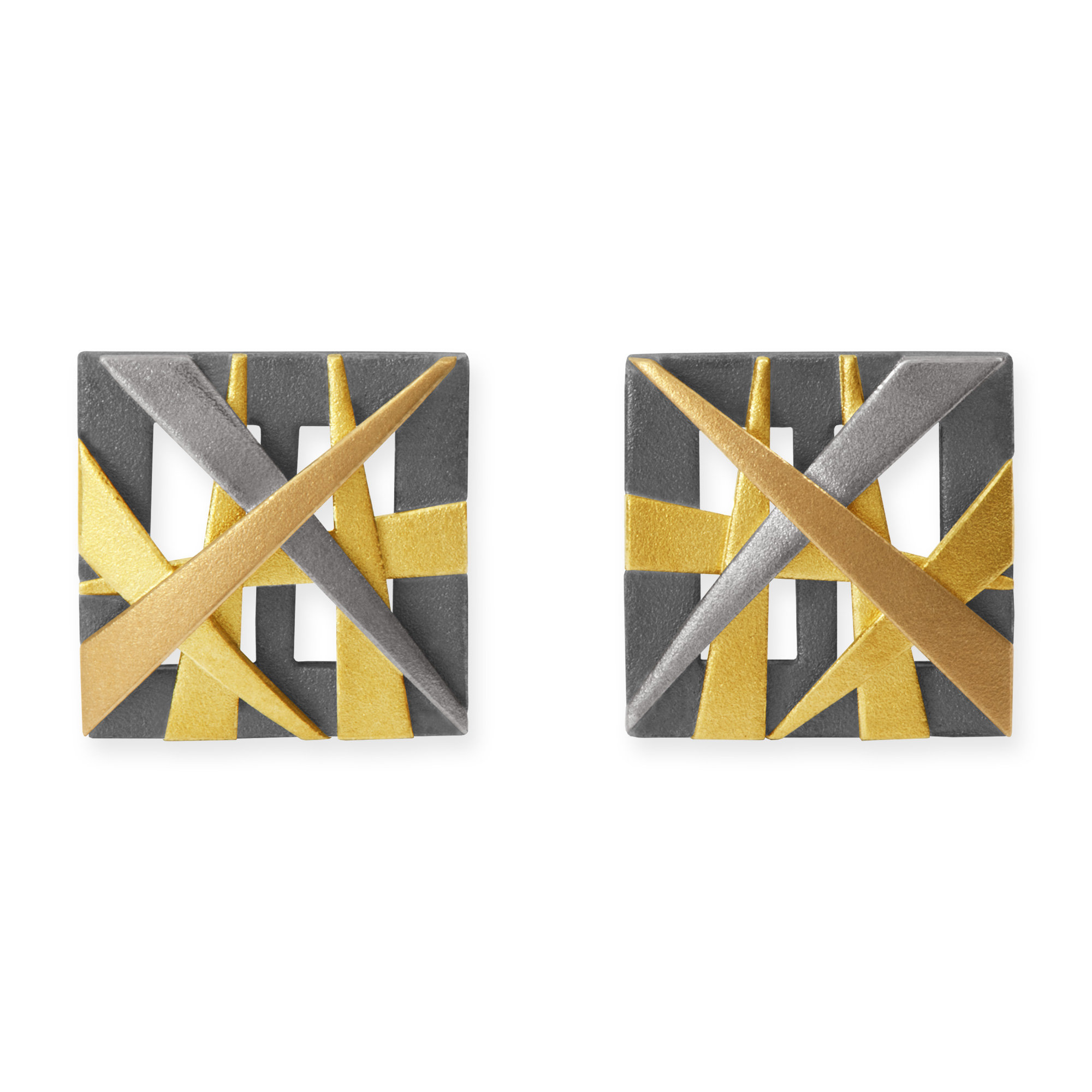 LESER Ohrstecker- Konfus 750 Gelbgold 750 Rosegold 750 Weissgold-113811 LESER Ohrstecker- Konfus 750 Gelbgold 750 Rosegold 750 Weissgold