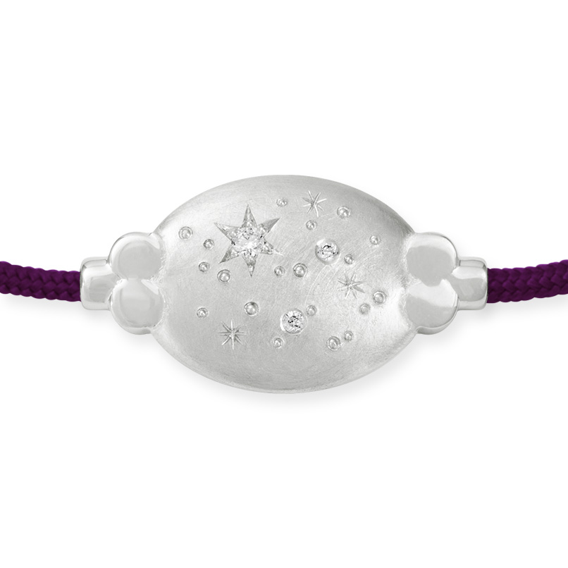 LESER Armband- 925 Silber Sterne