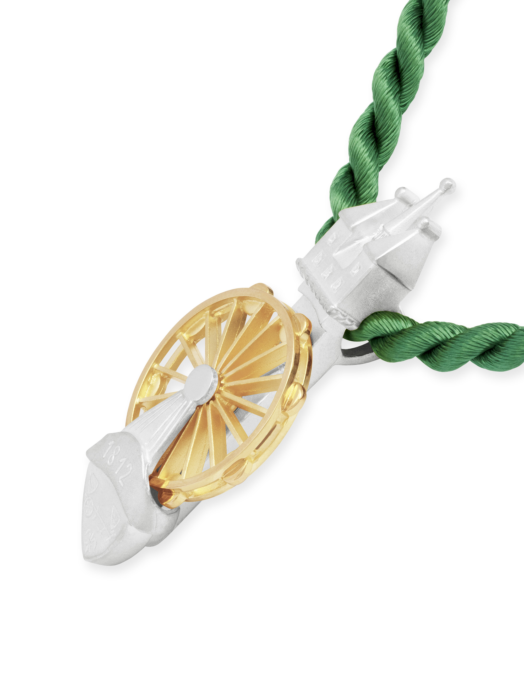 LESER Anhaenger- Stadtschmuck Riesenrad Straubing Rosegold Silber LESER Anhaenger- Stadtschmuck Riesenrad Straubing Rosegold Silber