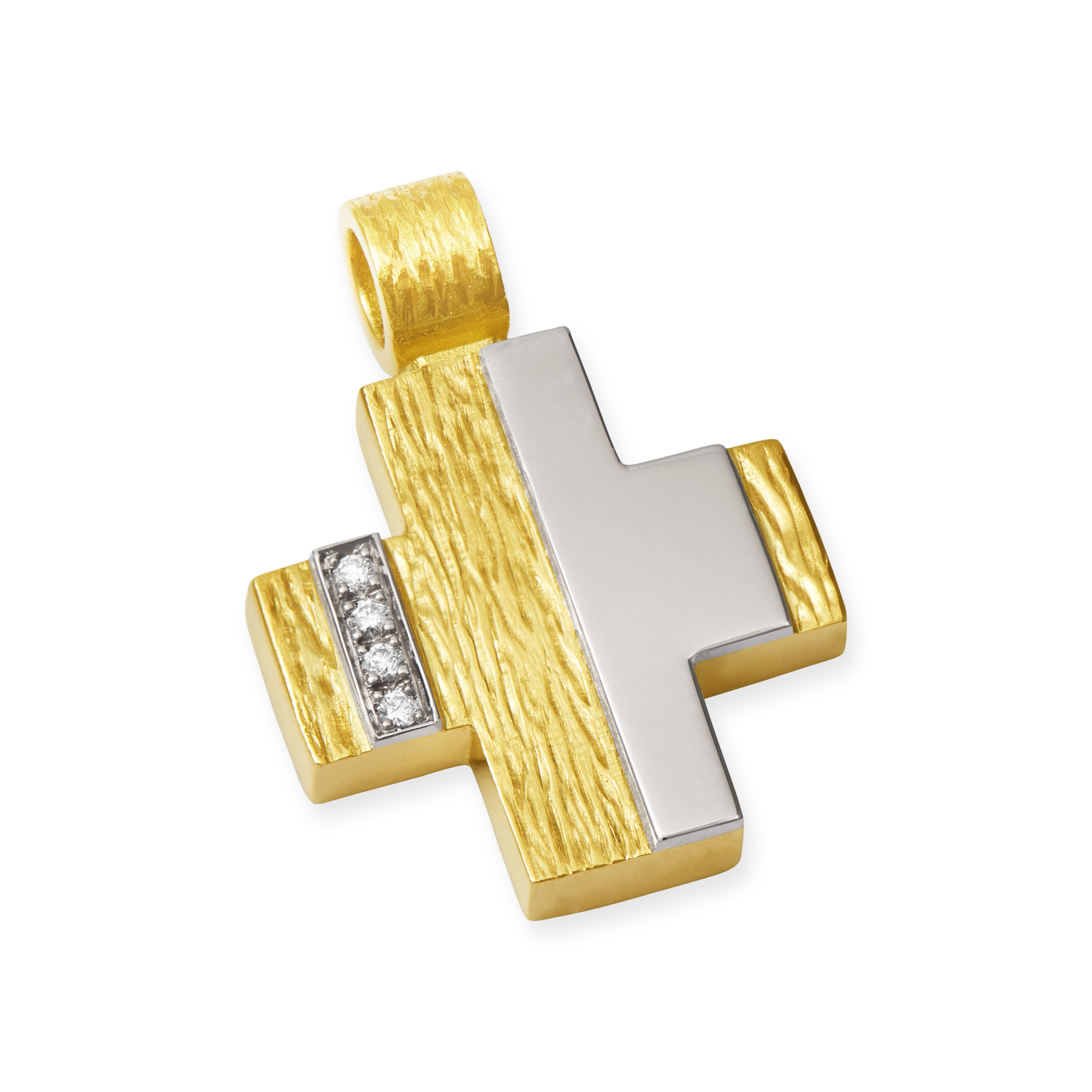 LESER Anhaenger- Kreuze  750 Gelbgold 750 Gelbgold 750 Weissgold Brillanten LESER Anhaenger- Kreuze  750 Gelbgold 750 Gelbgold 750 Weissgold Brillanten