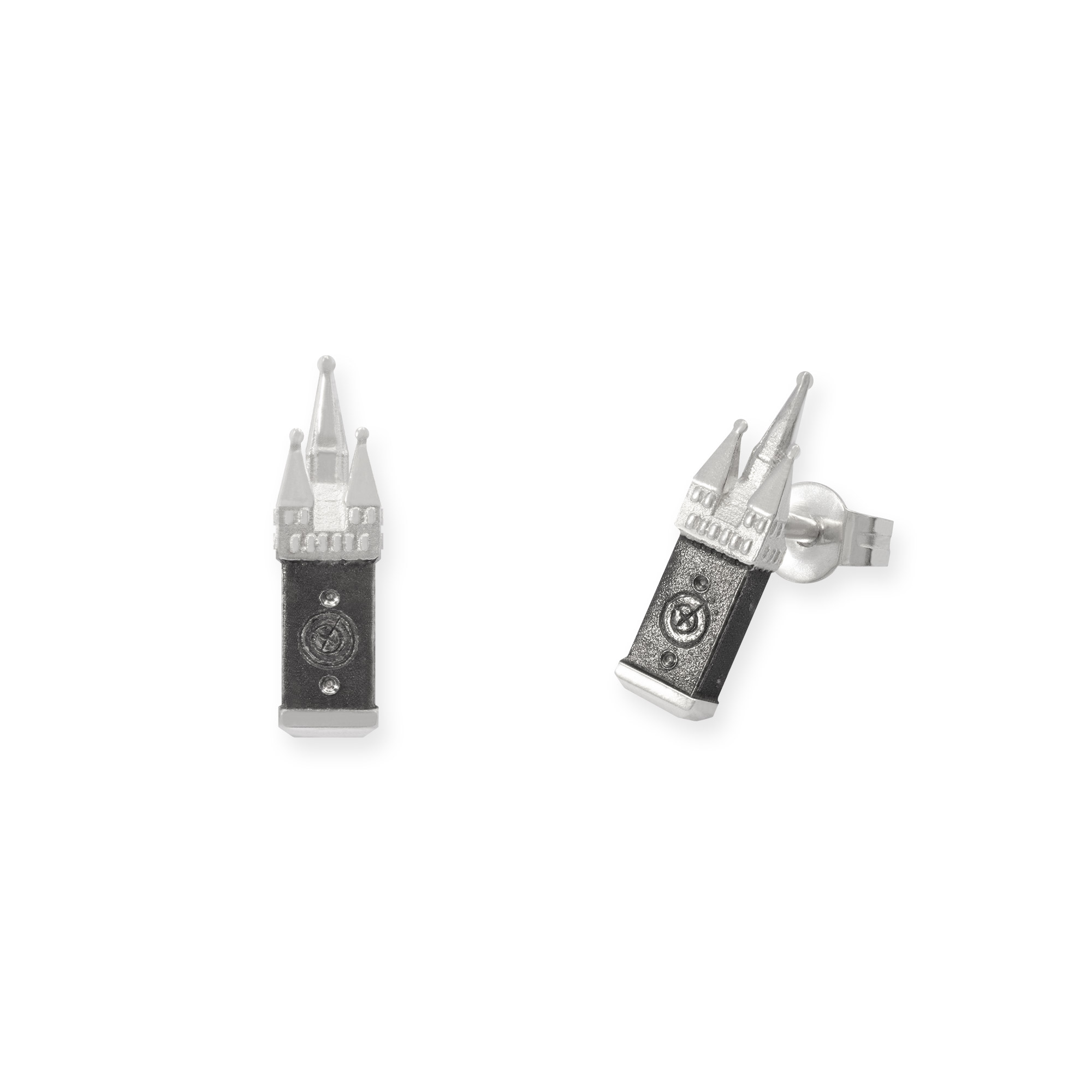 LESER Ohrstecker-925Silberoxy