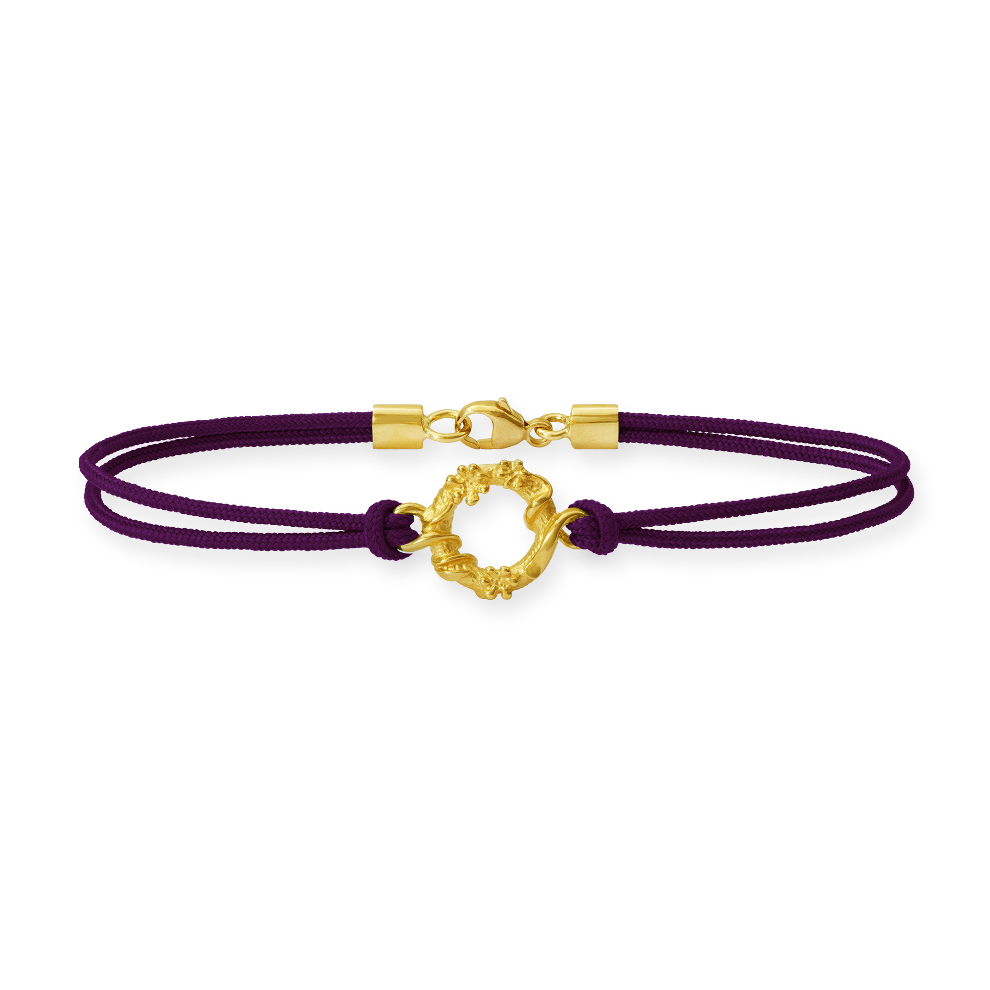 LESER Bluetentraum-Armband 750 Gelbgold