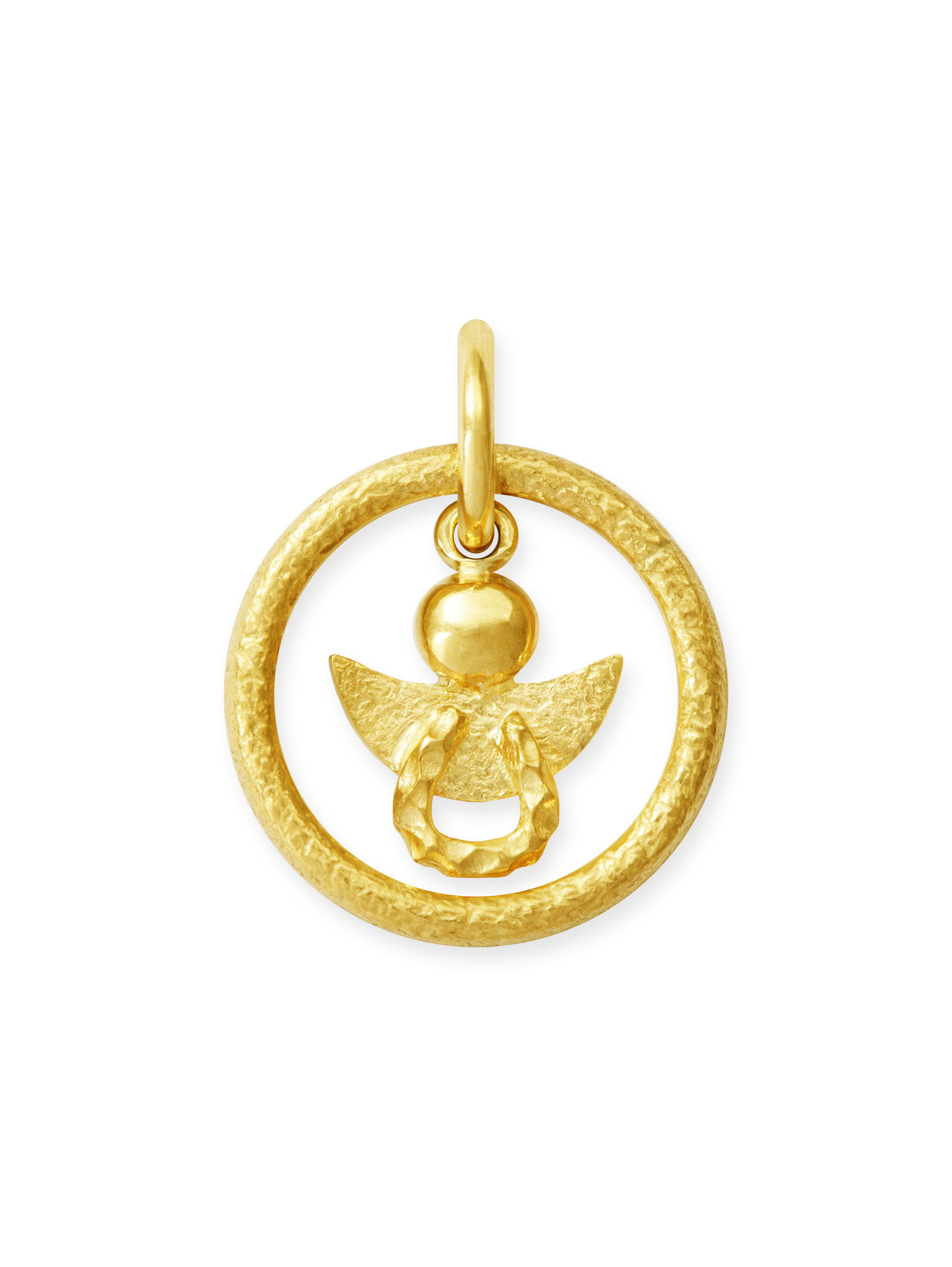 LESER Anhaenger- Taufring Engel 750 Gelbgold LESER Anhaenger- Taufring Engel 750 Gelbgold