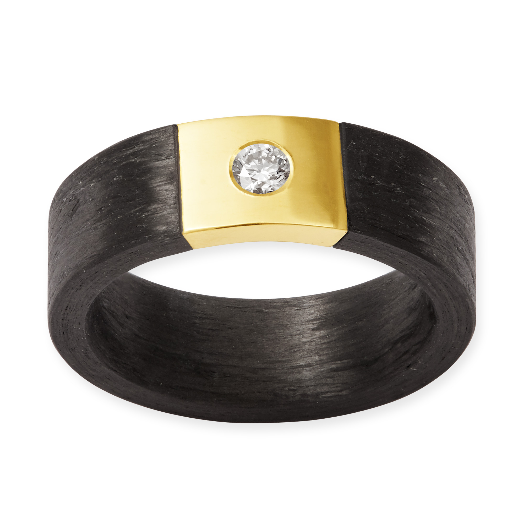 LESER Carbon-Ring-750GG-Brillant