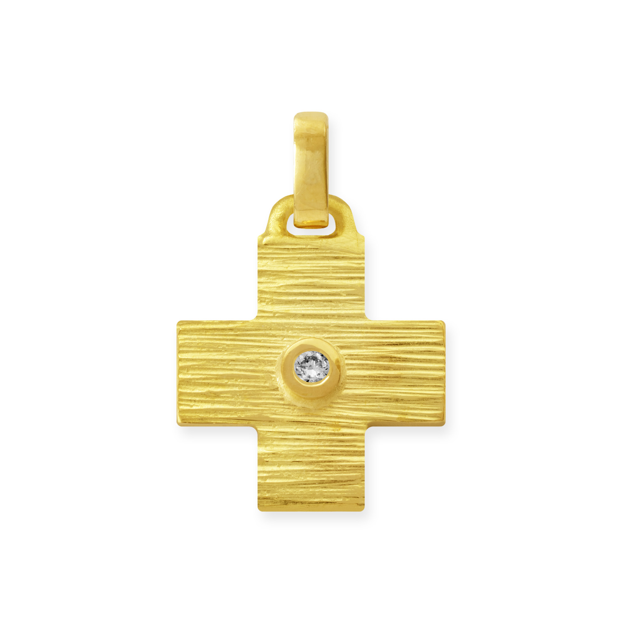 LESER Anhaenger- Kreuze  750 Gelbgold Brillanten_105899 LESER Anhaenger- Kreuze  750 Gelbgold Brillanten
