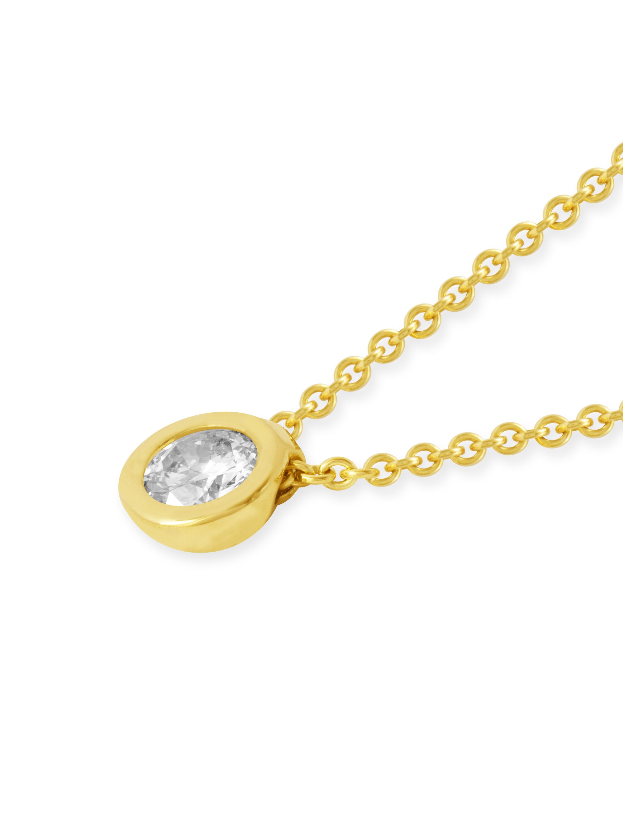 LESER Collier-750Gelbgold- Brillant-121825