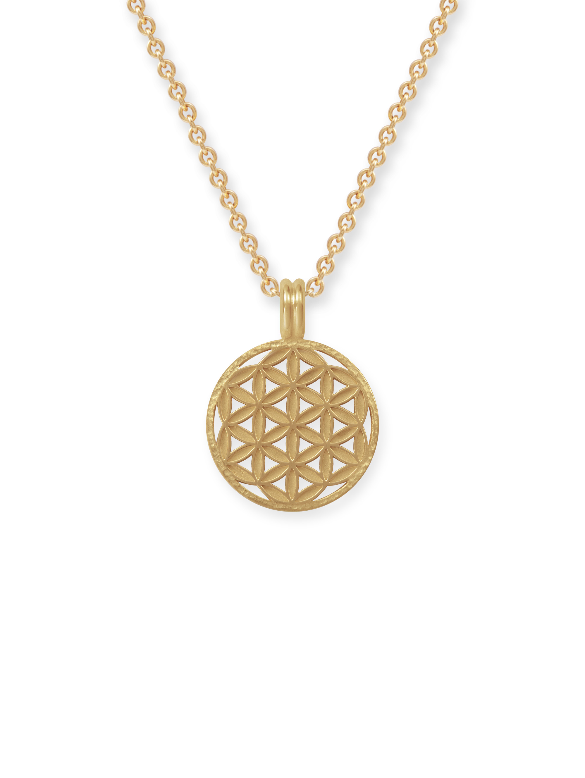 LESER Anhaenger- Blume des Lebens 750 Rotgold LESER Anhaenger- Blume des Lebens 750 Rotgold