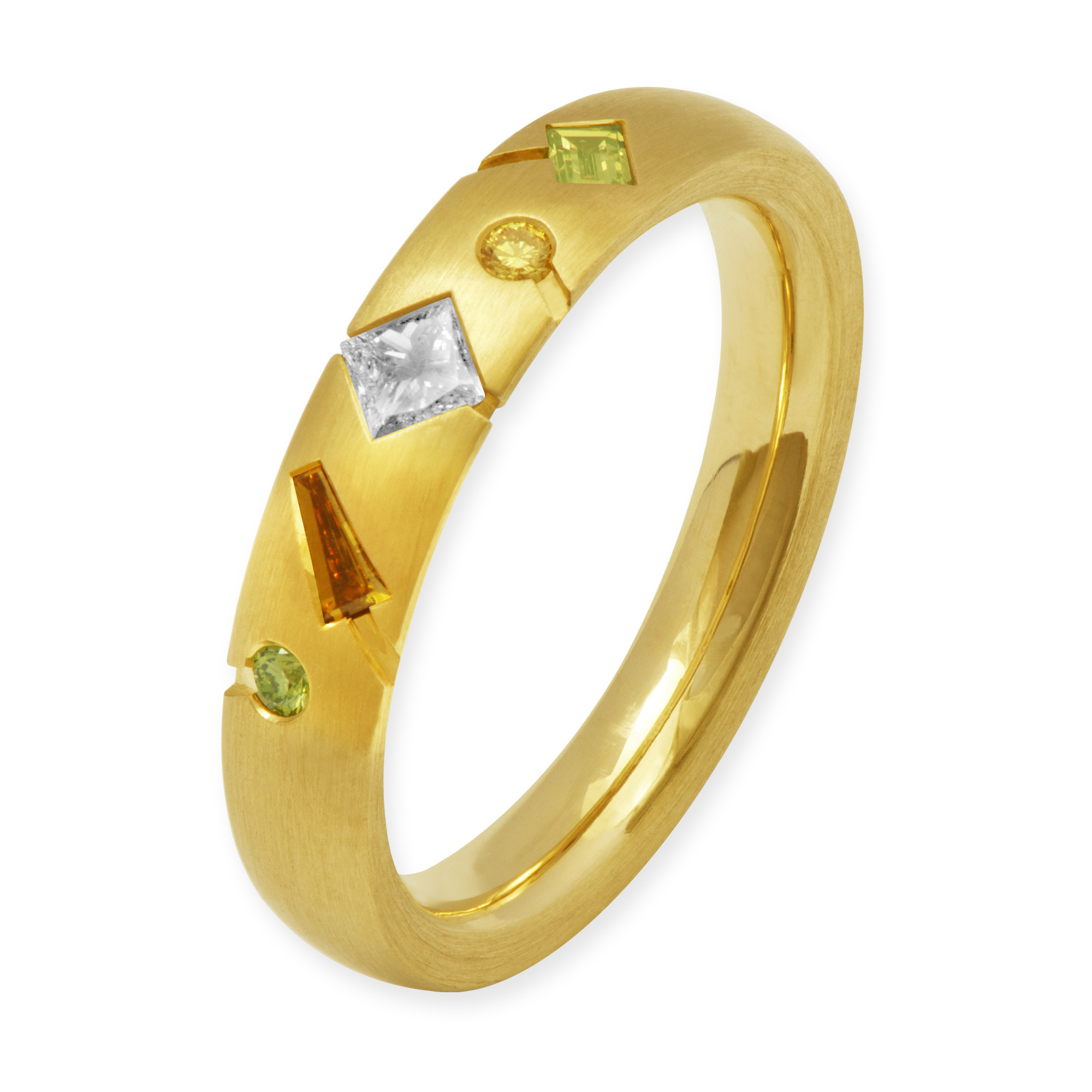 LESER Ring-750 Gelbgold Diamanten-119049 LESER Ring-750 Gelbgold Diamanten