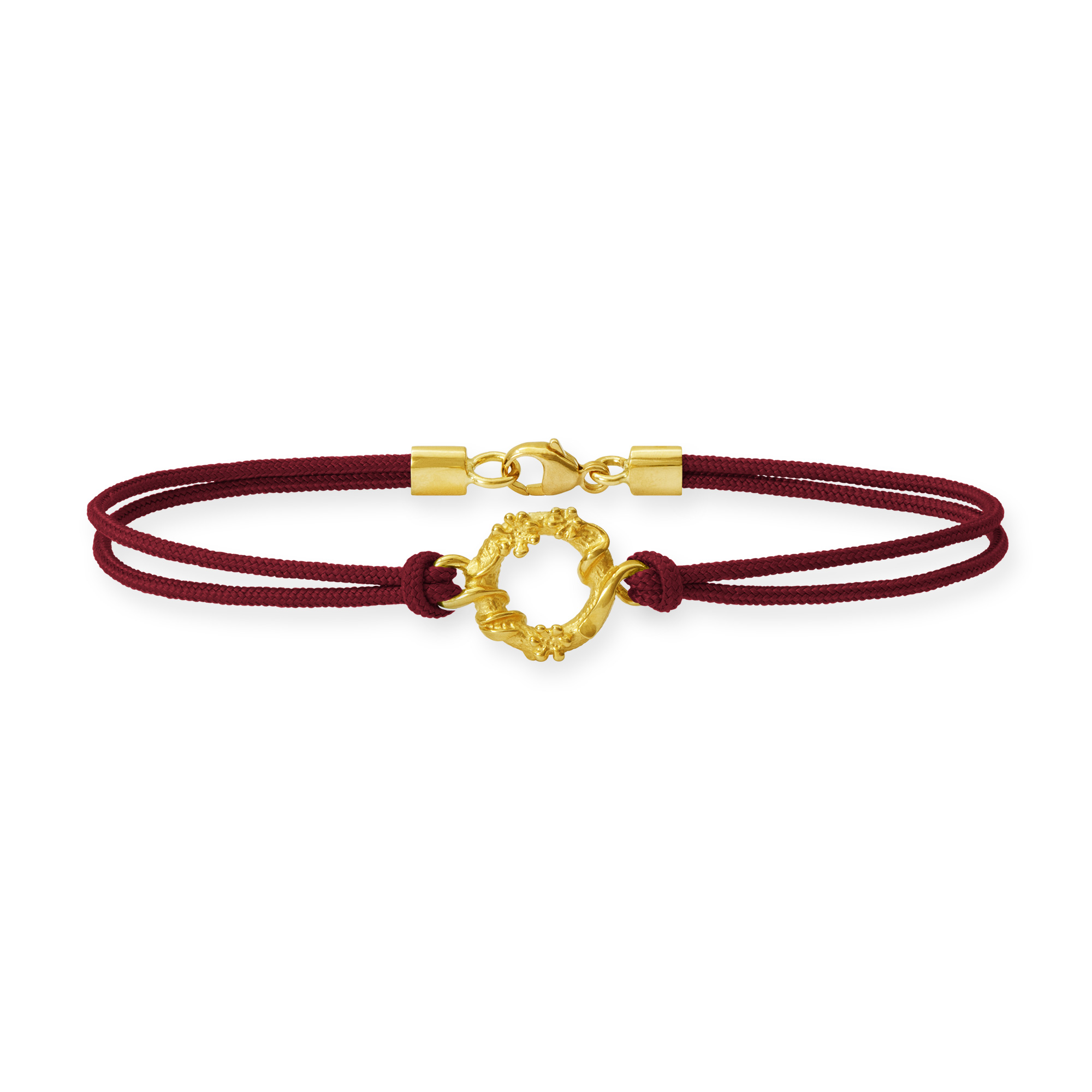 LESER Bluetentraum-Armband 750 Gelbgold