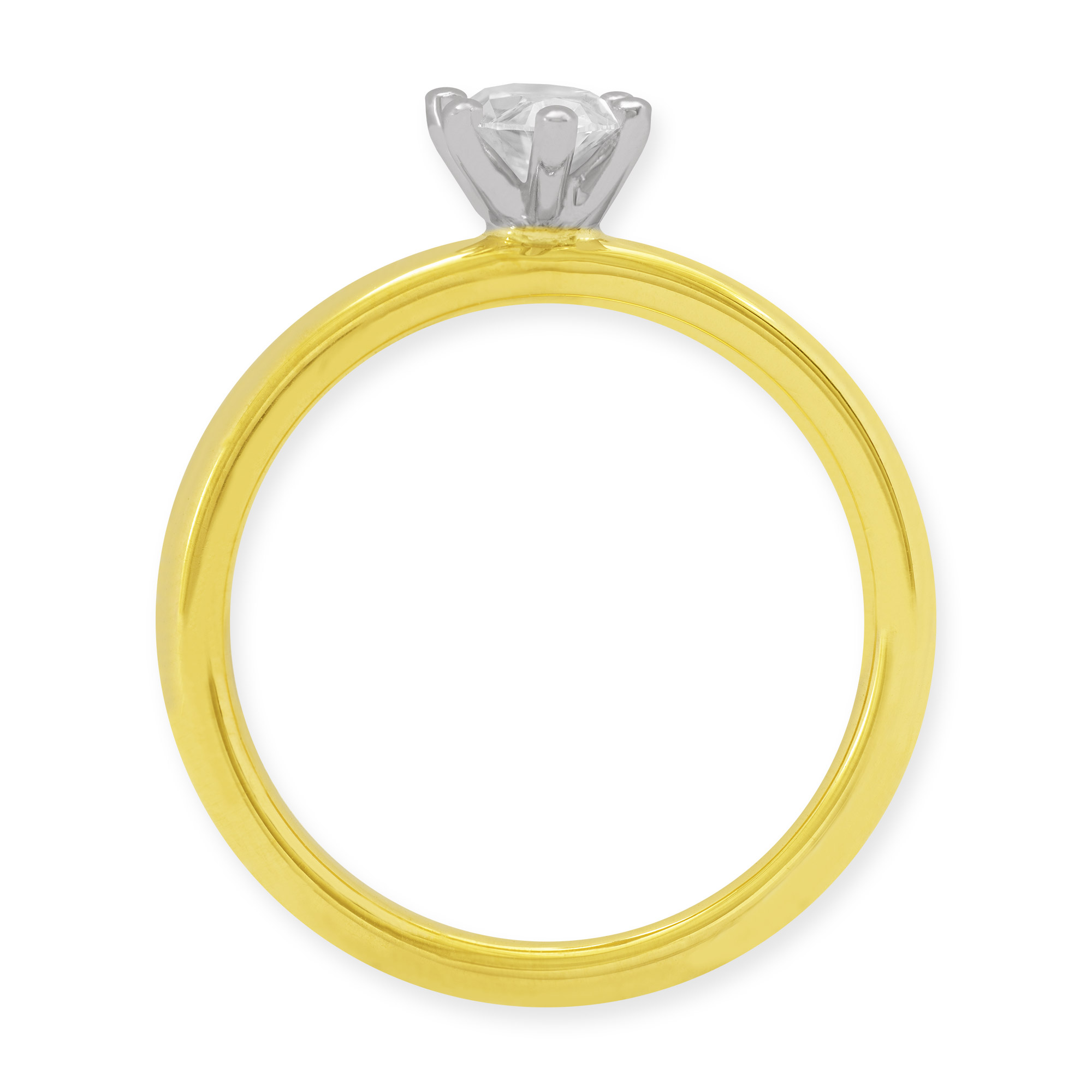 LESER Ring-Verlobungsring 750Gelbgold-124033