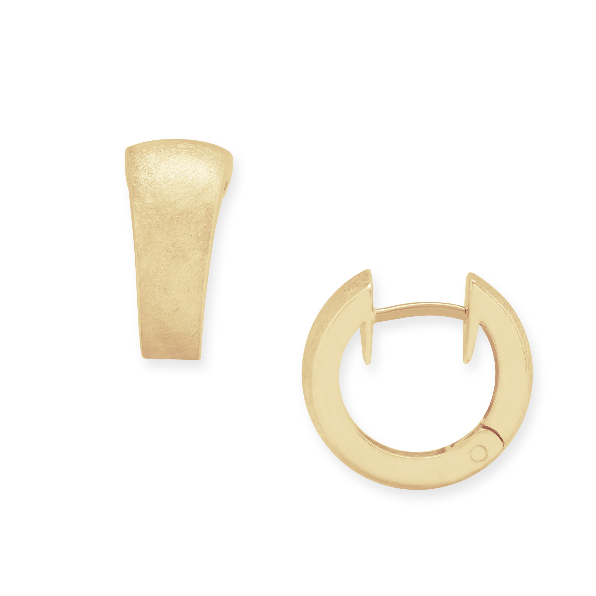 LESER Creolen- 750 Rosegold