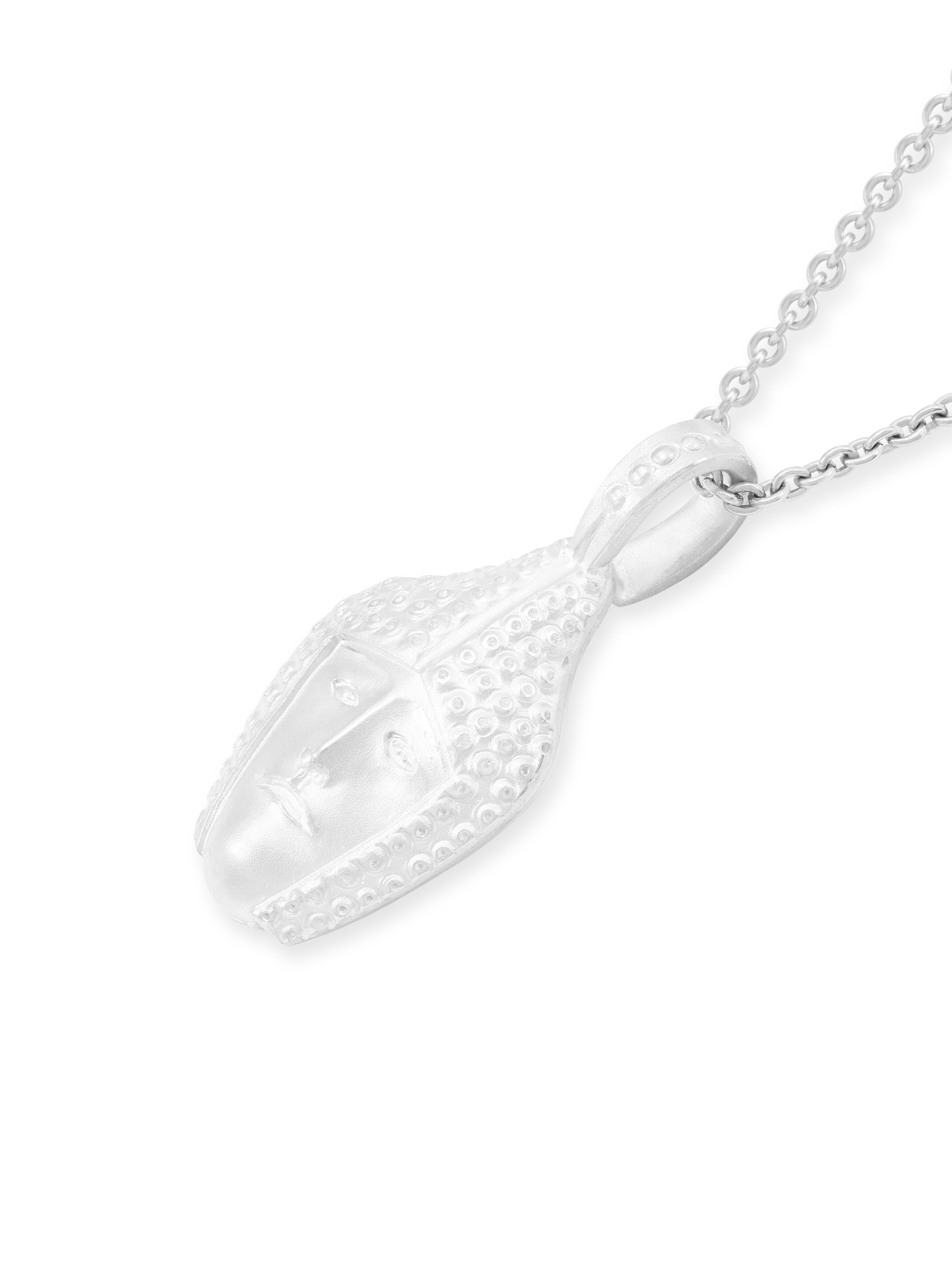 LESER Anhaenger- Stadtschmuck Roemermaske Straubing Silber