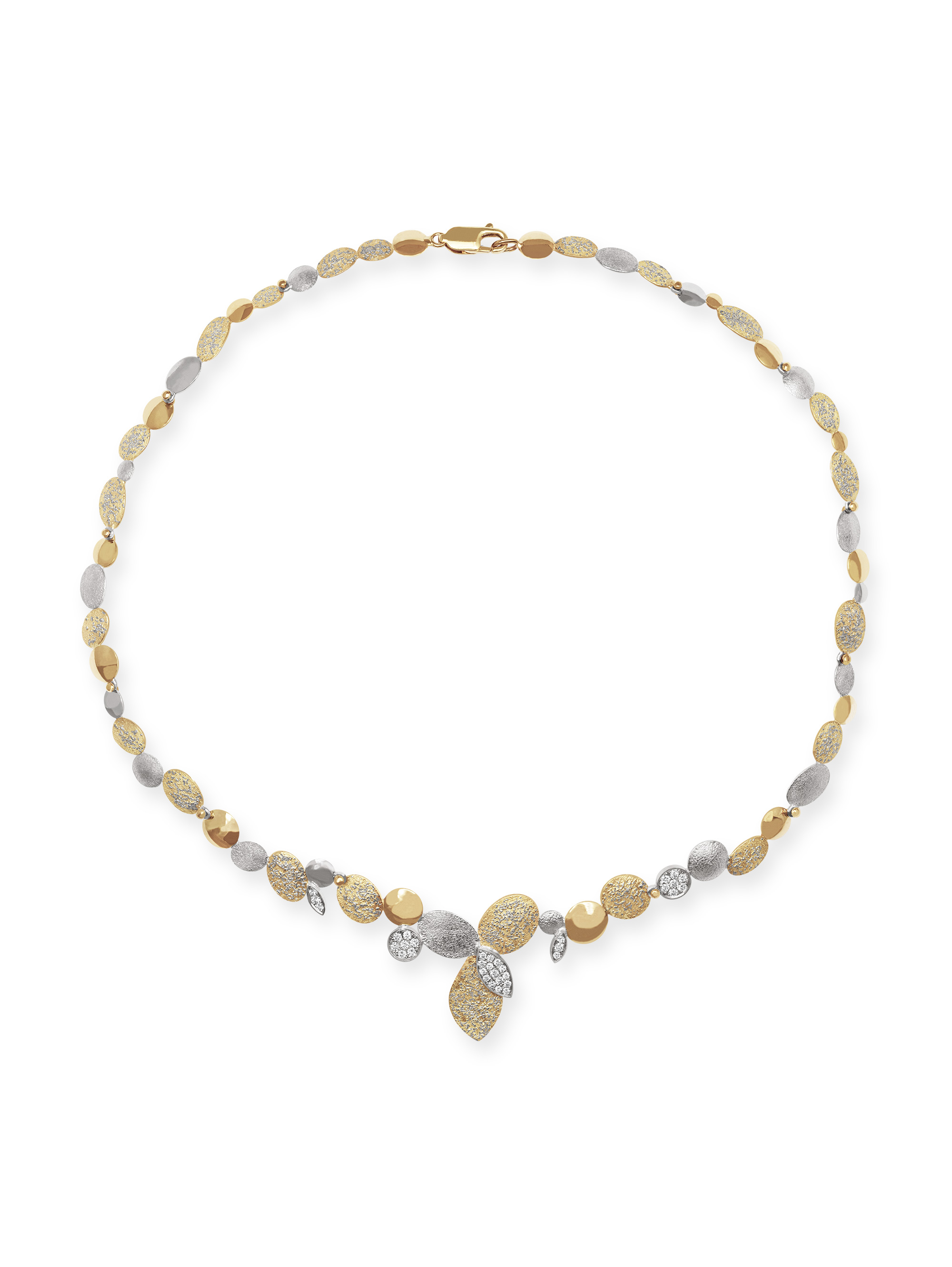Sparkle-Collier-Rosegold-Weißgold-Brillanten-121656 Sparkle-Collier-Rosegold-Weißgold-Brillanten-121656