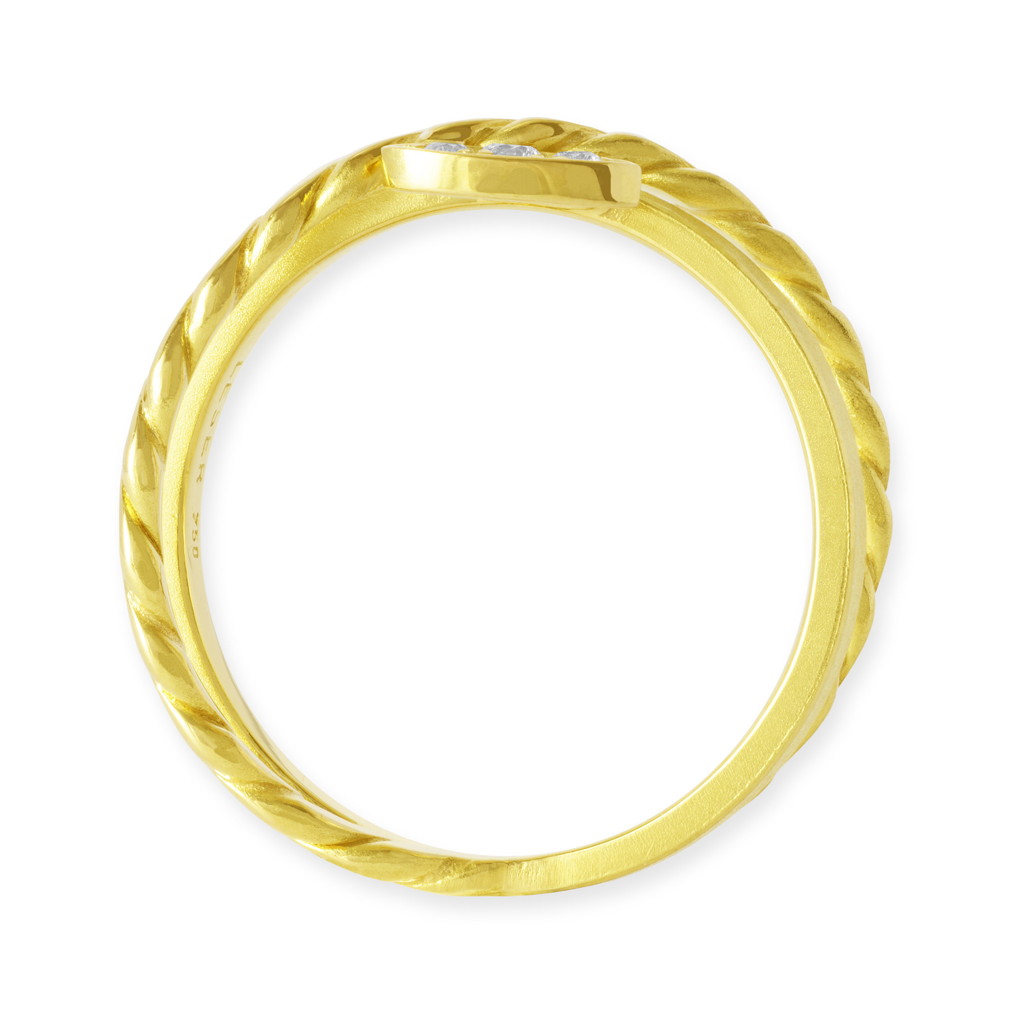 LESER Ring-750Gelbgold-Brillanten-122890
