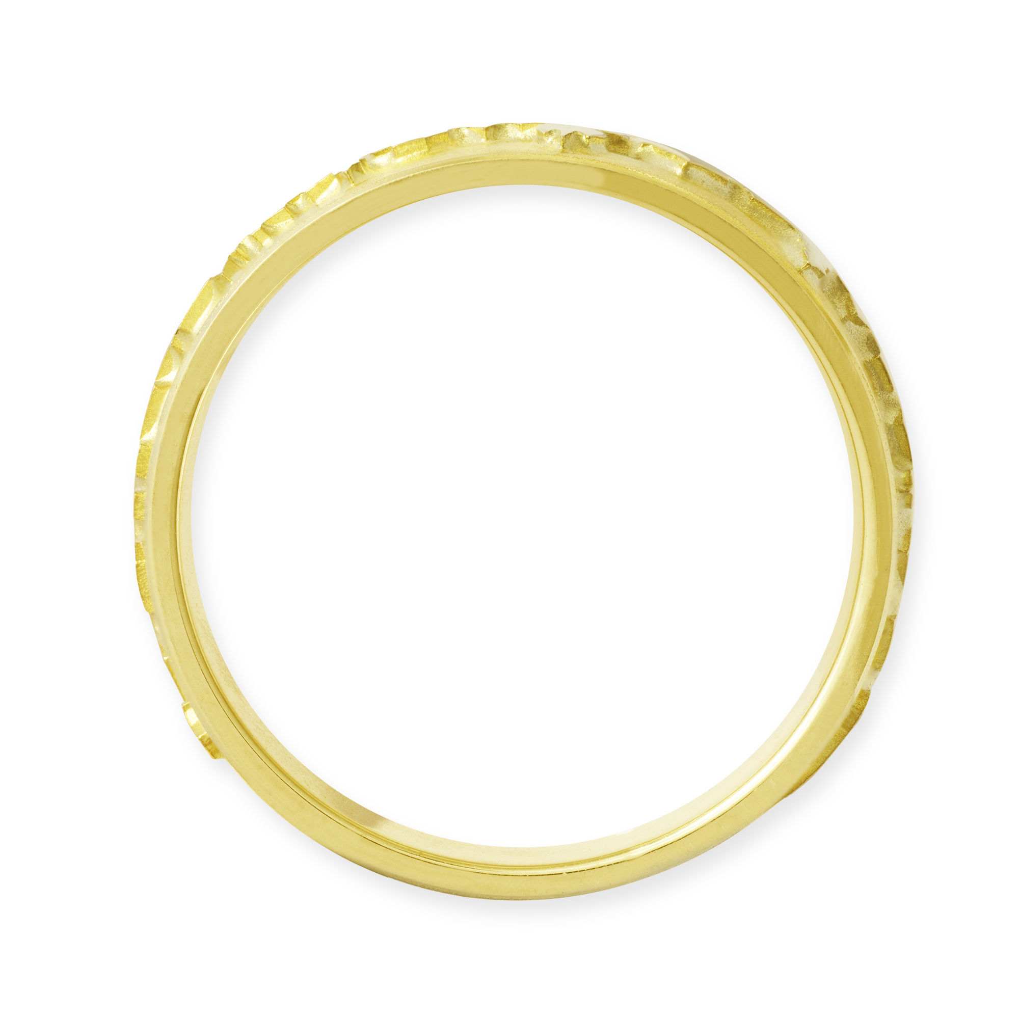 LESER Ring- Stadtsilhouette Gelbgold