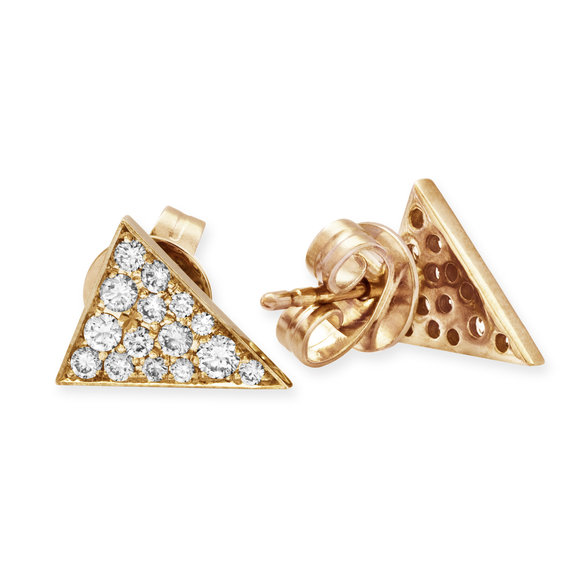 LESER Ohrstecker-Dreiecke-750REG-Brillanten LESER Ohrstecker-Dreiecke-750REG-Brillanten