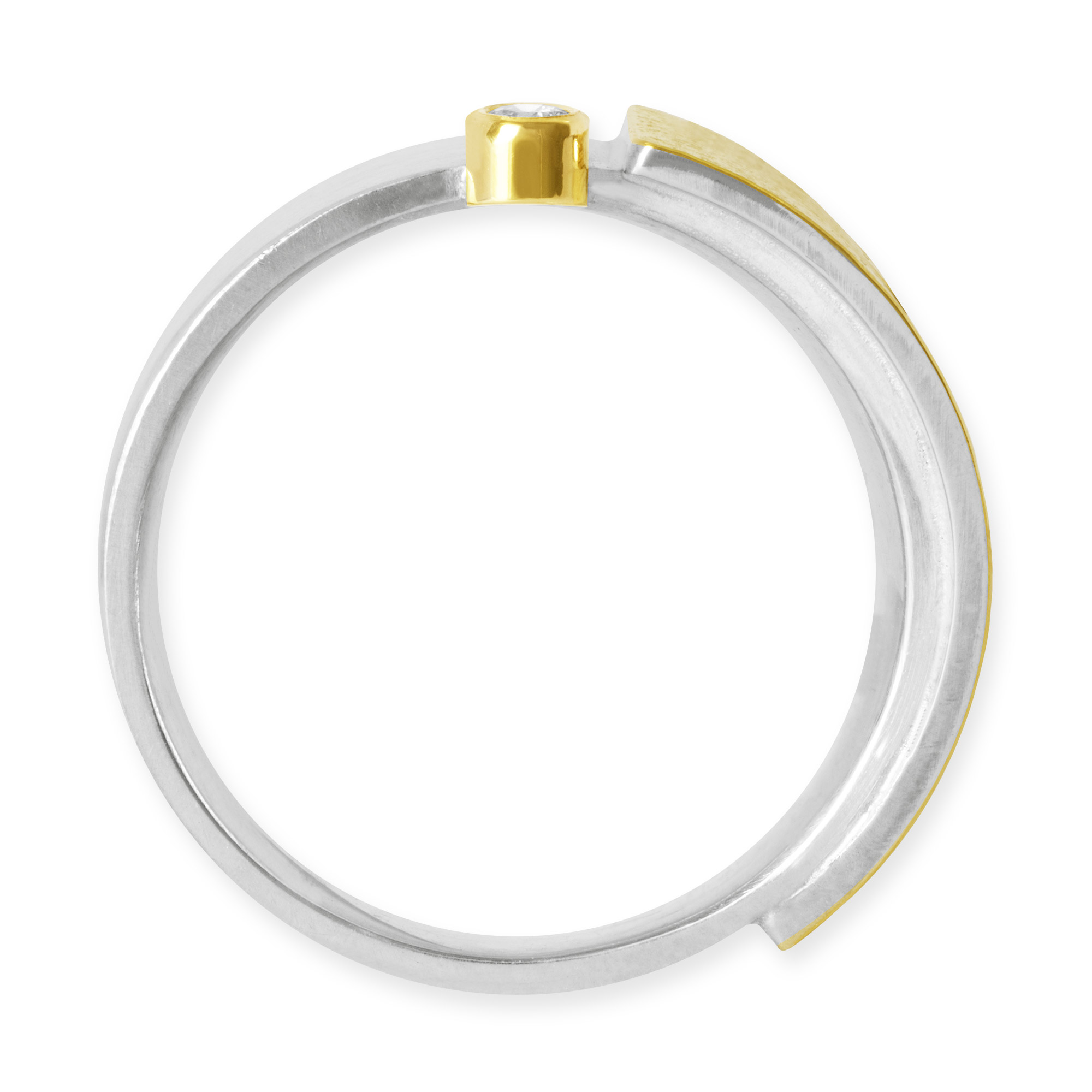 LESER Ring- Gelbgold-Silber-107592