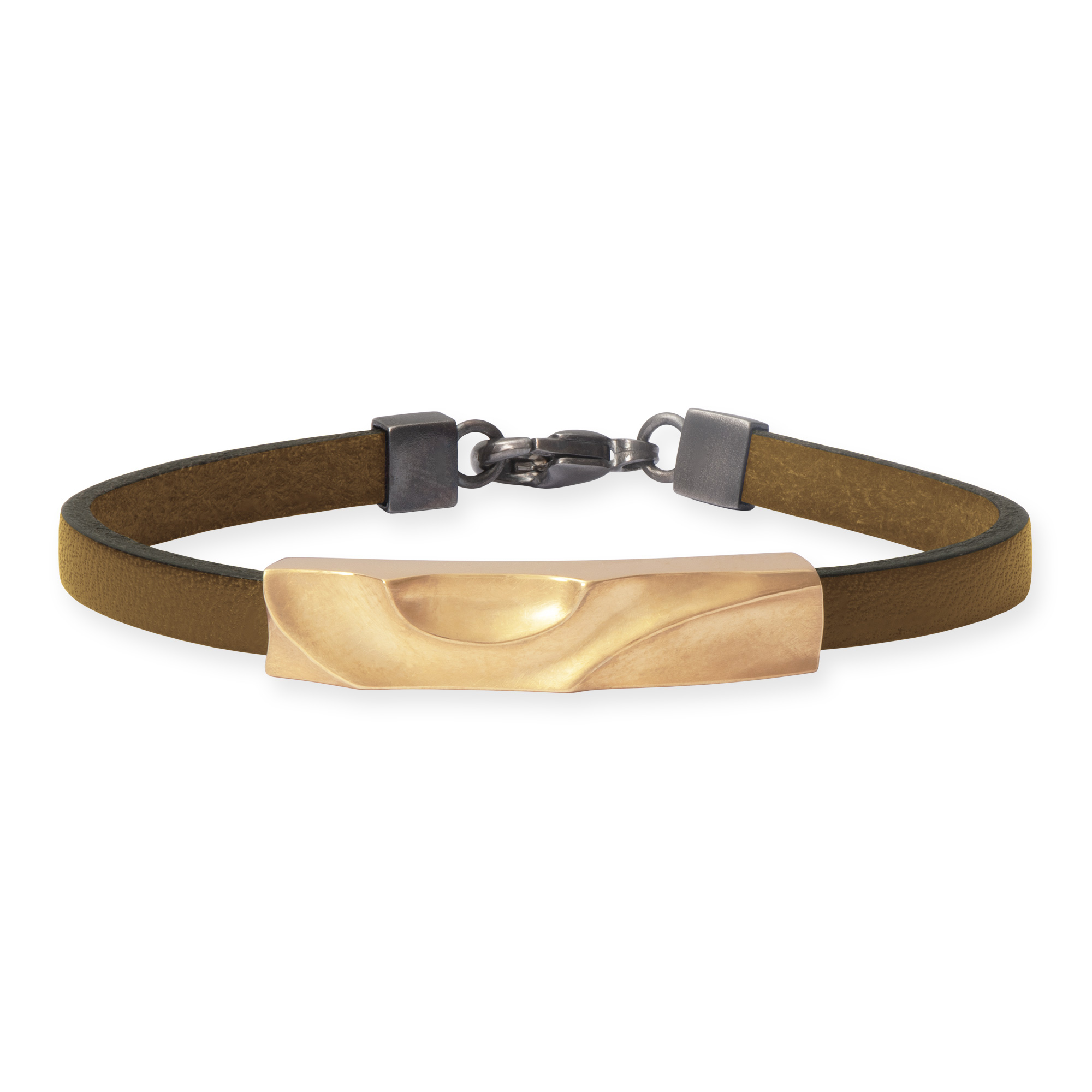 Duene_Armband_schmal_750Rosegold-Matt_Gelb17021