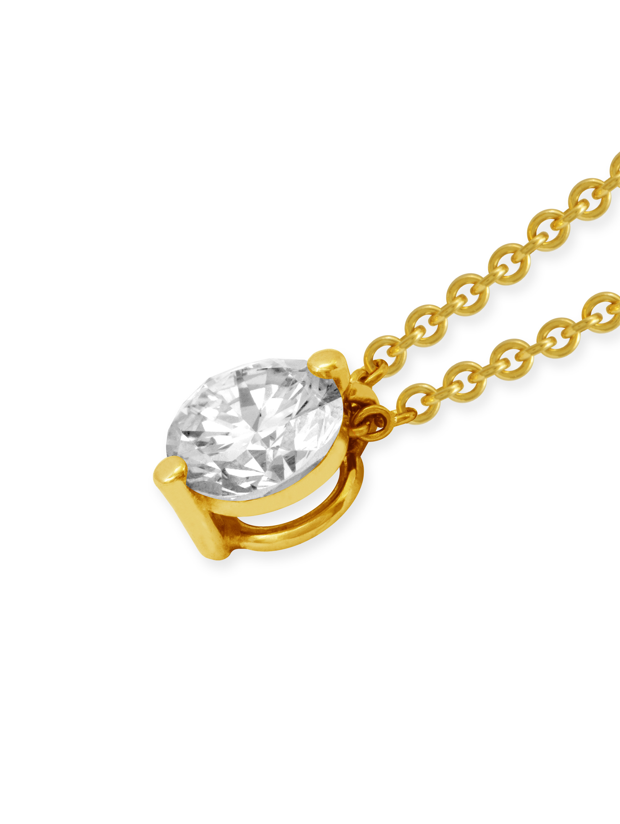 LESER-Collier-Ein-Hauch-von-Nichts-750GG-1,00ct LESER-Collier-Ein-Hauch-von-Nichts-750GG-1,00ct