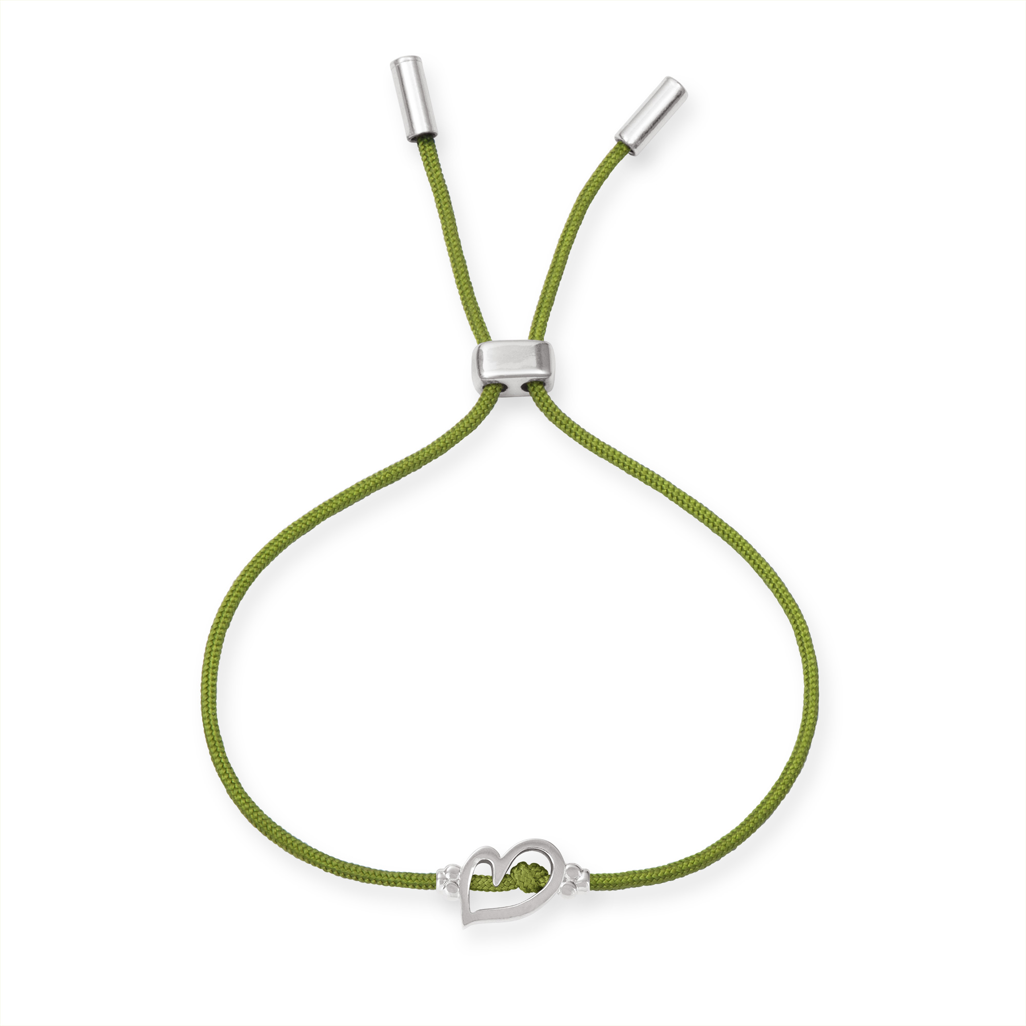 LESER Armband- Herz 750 Weissgold