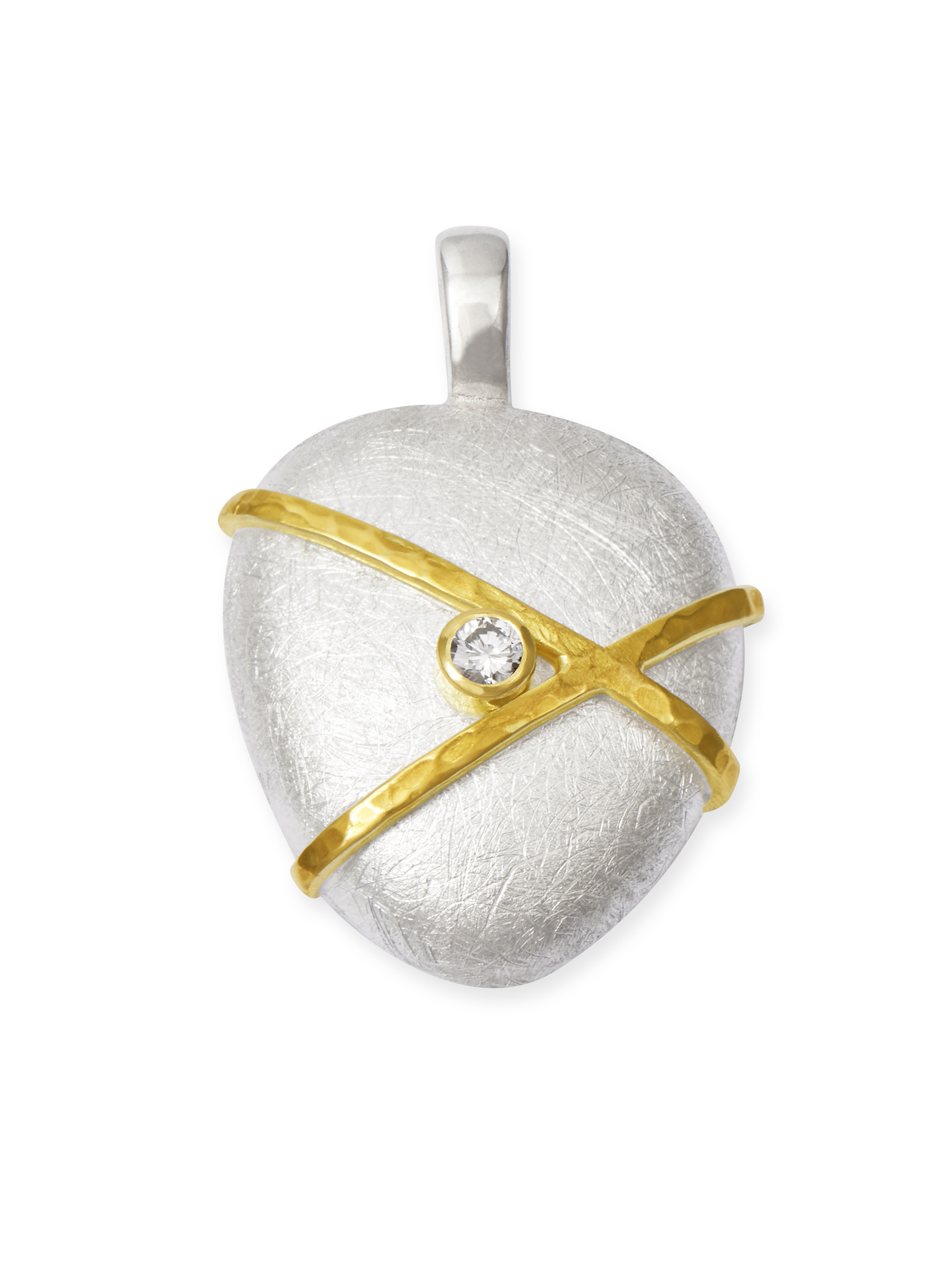 LESER Anhaenger-925 Silber 750 Gelbgold LESER Anhaenger-925 Silber 750 Gelbgold