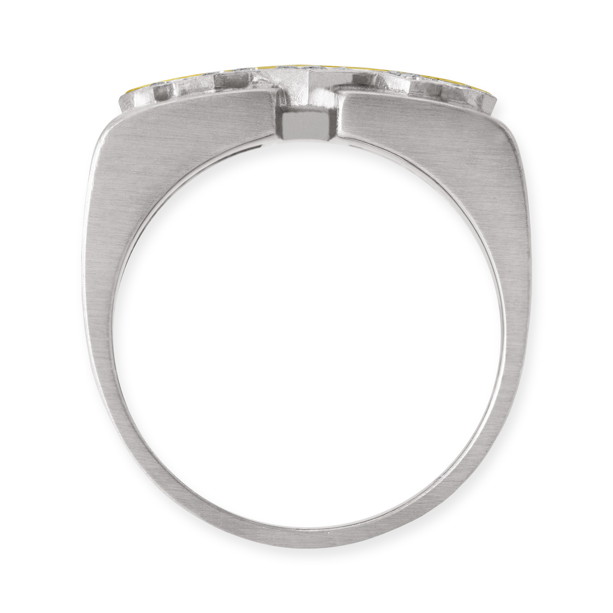 LESER Ring-Zackzack-Gelbgold-Weissgold-Brillanten-122558 LESER Ring-Zackzack-Gelbgold-Weissgold-Brillanten-122558